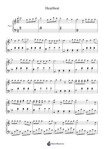 Heartbeat Sheet Music by Peven Viwen-Arr.Wildmy