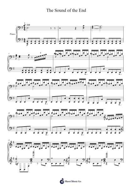 NieR Automata The Sound of the End Sheet Music by undefined-Arr.Humbart Browningboyd
