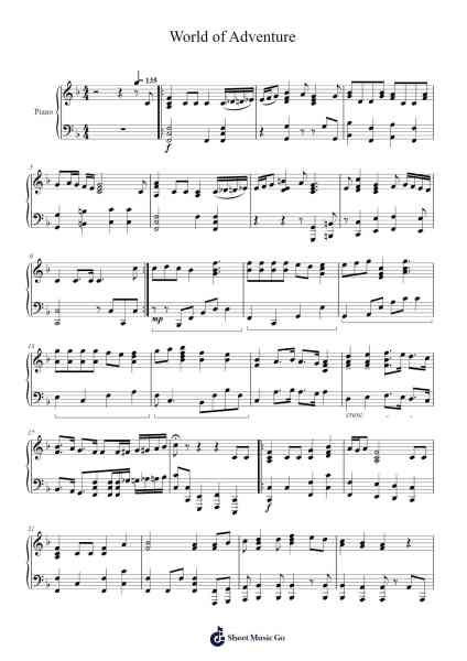 World of Adventure Sheet Music by undefined-Arr.Dougnick Steinmeo
