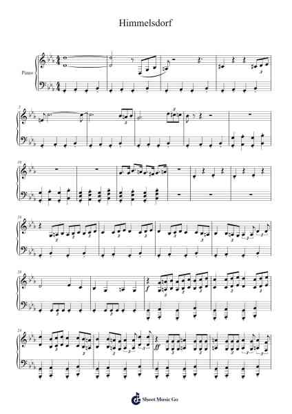 Himmelsdorf Sheet Music by Wargaming-Arr.Bushdiah Kenthood
