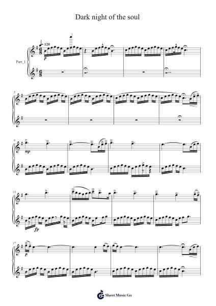 Dark night of the soul Sheet Music by Philip Wesley-Arr.Uppold Bruckey