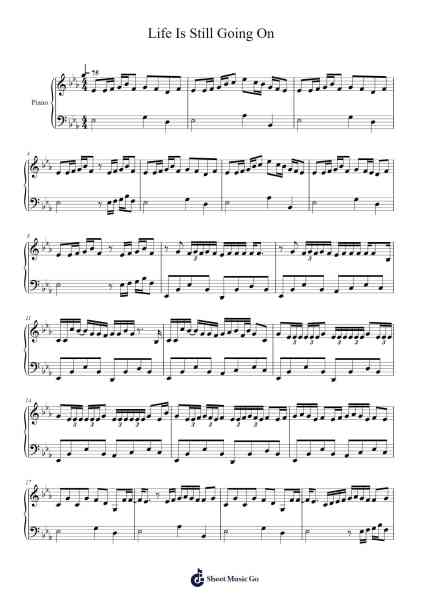 Life Is Still Going On Sheet Music by NCT DREAM-Arr.Boylerod