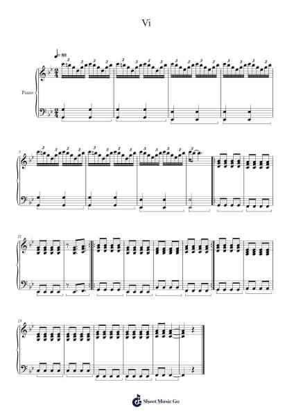 Vi Sheet Music by Pablo López-Arr.Vinwat