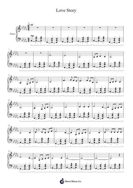 Love Story Sheet Music by undefined-Arr.Vioyves Garbess
