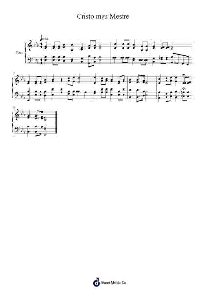 Cristo meu Mestre Sheet Music by Leila Naylor Morris-Arr.Hulclark