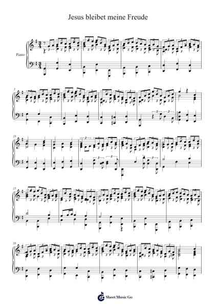 Herz und Mund und Tat und Leben, BWV 147: X. Chorale: Jesu, Joy of Man's Desiring Sheet Music by Johann Sebastian Bach-Arr.Trollstal