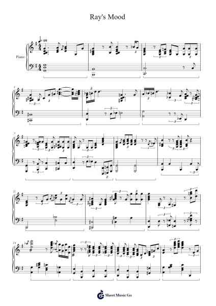 Ray's Mood Sheet Music by Ray Charles-Arr.Joyphrey