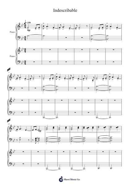 Indescribable (Instrumental Worship) Sheet Music by Laura Story-Arr.Clylogg Brarie