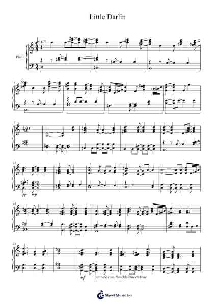 Little Darlin Sheet Music by Stoweberg-Arr.Cropenn Brighted