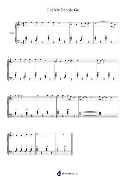 Let My People Go Sheet Music by Louis Armstrong-Arr.Molbias Trusey