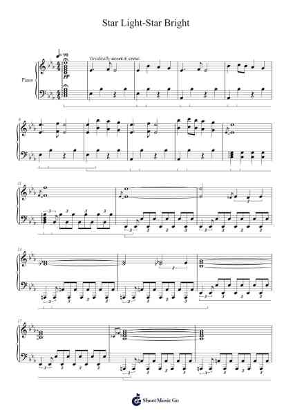Star Light-Star Bright Sheet Music by Heitor Pereira-Arr.Yorkkim