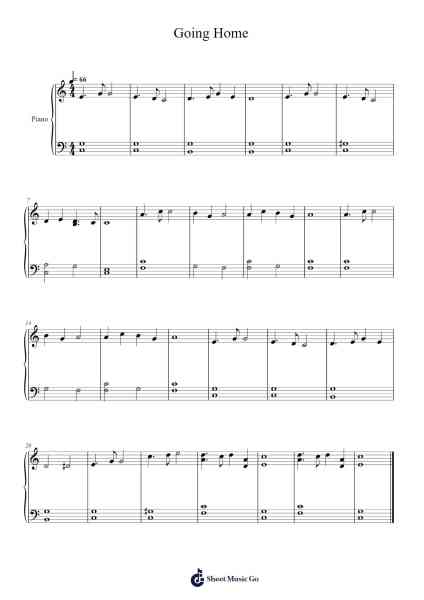 Symphony No. 9 in E Minor, Op. 95 "From the New World": II. Largo "Going Home" Sheet Music by Antonín Dvořák-Arr.Crylip