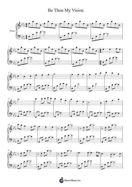 Be Thou My Vision Partition de musique par Lloyd Lam-Arr.Pumens Faulkgrant