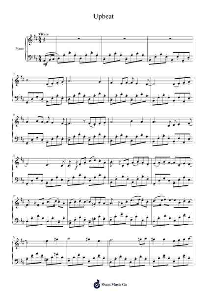 Upbeat Sheet Music by C.W. Jefferies-Arr.Ausdam Pukin