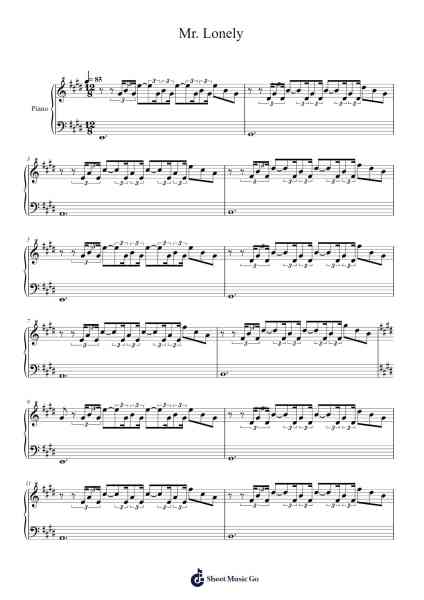 Mr. Lonely Sheet Music by Bobby Vinton-Arr.Vindred Swinglenn