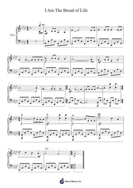 I Am The Bread of Life Sheet Music by Suzanne Toolan-Arr.Jorrell