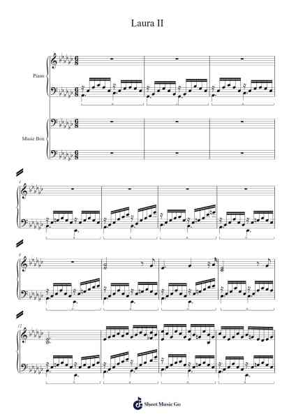 Laura II Sheet Music by Earphy-Arr.Trebes