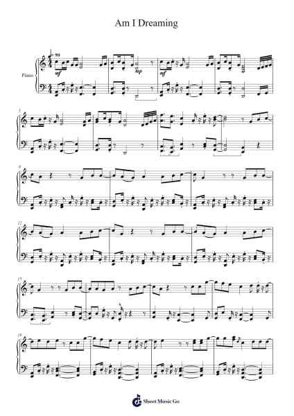 Am I Dreaming Sheet Music by Metro Boomin/A$AP Rocky-Arr.Toyngreg