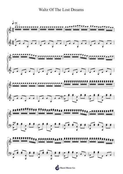 Waltz Of The Lost Dreams Sheet Music by Manos Hadjidakis-Arr.Yetleif Clecott