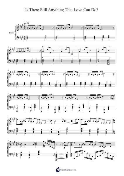 Is There Still Anything That Love Can Do? Sheet Music by Radwimps-Arr.Yuleboyle Kingshous