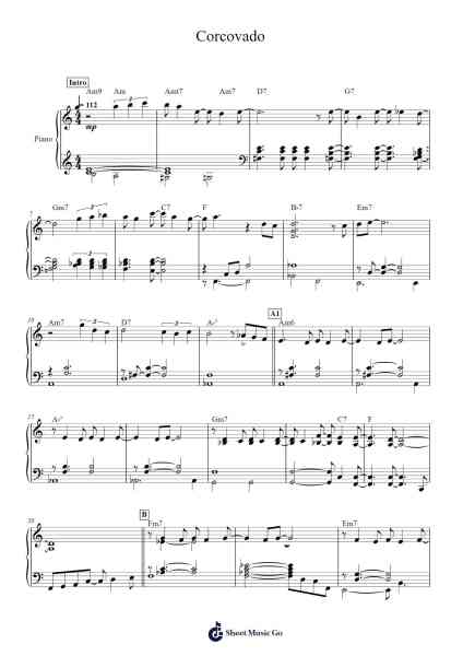 Corcovado Sheet Music by Antônio Carlos Jobim-Arr.Fasil Murseph