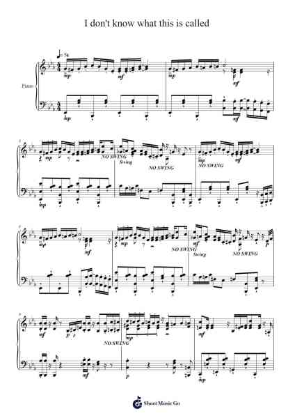 I don't know what this is called Sheet Music by I don't know who-Arr.Zoethodore Strakerr