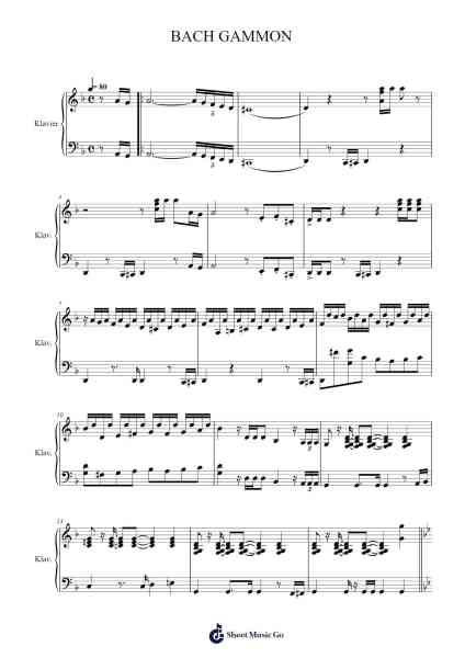 Badinerie from Orchestral Suite No. 2 in B Minor, BWV 1067 Sheet Music by Richard Clayderman-Arr.Pauldo Reedbart