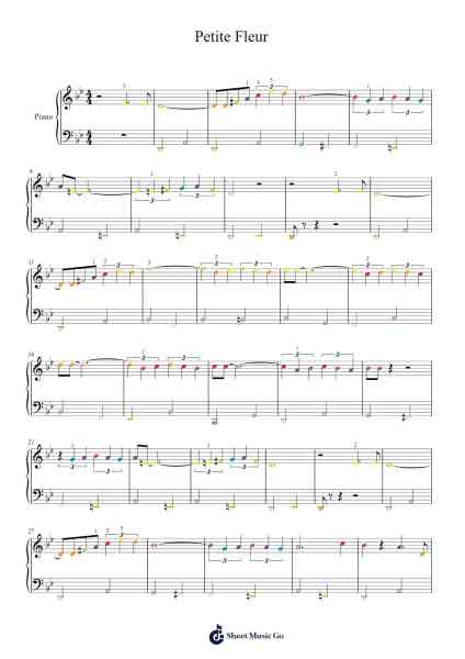 Petite Fleur Sheet Music by Sidney Bechet-Arr.Fordlome