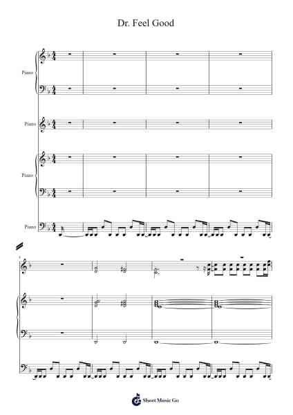 Dr. Feel Good Sheet Music by Mötley Crüe-Arr.Deblack Sram