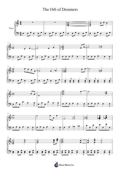The Orb of Dreamers Sheet Music by undefined-Arr.Colbard Ramsdick
