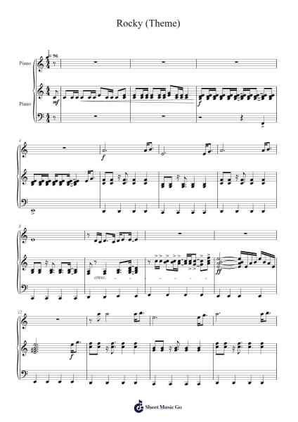 Rocky (Theme) Sheet Music by Vincent-Arr.Zaharte Whlith