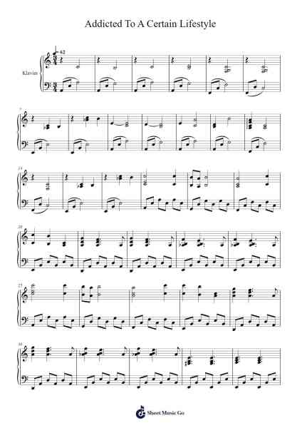 Addicted To A Certain Lifestyle Sheet Music by David Arnold/Michael Price-Arr.Jefgiles Greren