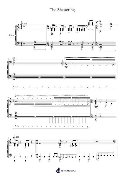 World of Warcraft: Cataclysm - The Shattering Sheet Music by Russell Brower/Derek Duke/Neal Acree/David Arkenstone/Glenn Stafford-Arr.Ligreen