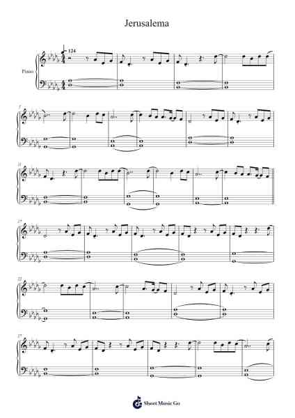 Jerusalema Partition de musique par undefined-Arr.Mattbart Stephy
