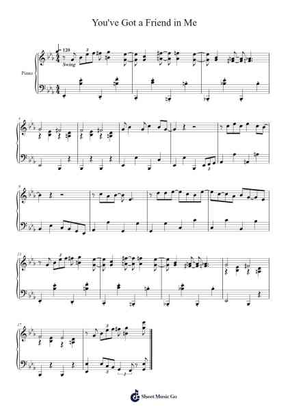 You've Got a Friend in Me Sheet Music by Randy Newman-Arr.Charnal Tayward