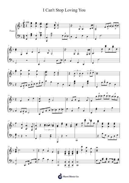 I Can't Stop Loving You Sheet Music by Francisco Quesada-Arr.Grifdice