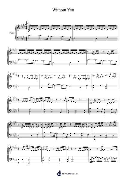 Without You Sheet Music by for KING & COUNTRY-Arr.Blyret Jimlor