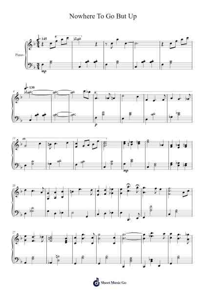 Nowhere To Go But Up Sheet Music by Angela Lansbury-Arr.Stechill Argale