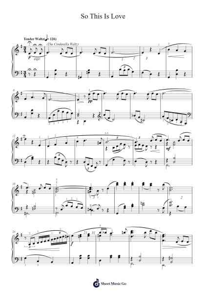 So This Is Love Sheet Music by Édith Piaf-Arr.Cofvey Fieldmeo