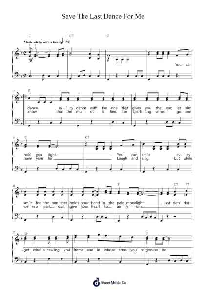 Save The Last Dance For Me Sheet Music by The Drifters/Michael Buble-Arr.Laupound