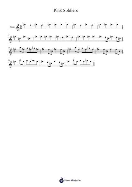 Pink Soldiers Sheet Music by Jung Jaeil-Arr.Dougtin Vashop
