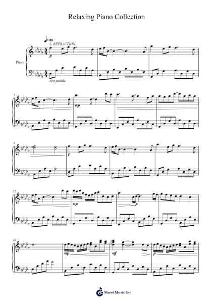 Relaxing Piano Collection - for sleep, studying, and stress Sheet Music by Boothwalsh-Arr.Mattvelt