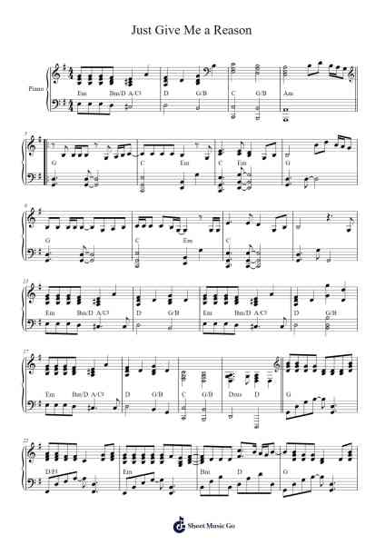 Just Give Me a Reason Sheet Music by Stray Kids-Arr.Restan