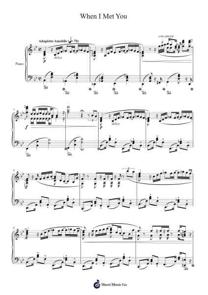 When I Met You Sheet Music by Apo Hiking Society-Arr.Earmay