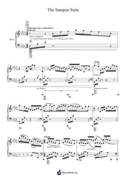 The Sampan Suite: XIII & XIV Sheet Music by Dunamis Wiliams-Arr.Hewkay Brewstience