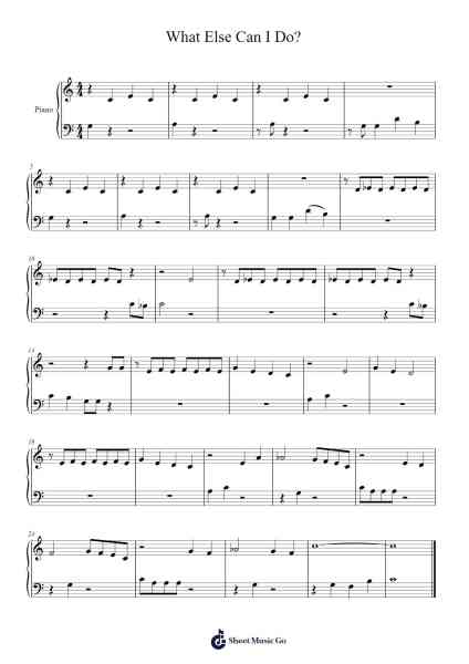 What Else Can I Do? Sheet Music by Diane Guerrero/Stephanie Beatriz-Arr.Humeleen Bachnat