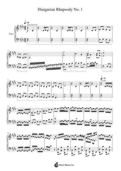 Hungarian Rhapsody No. 1