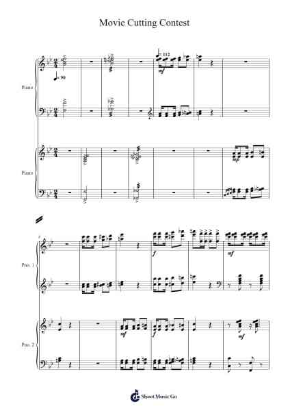 Scott Joplin Movie Cutting Contest Sheet Music by Scott Joplin-Arr.Vindred Swinglenn