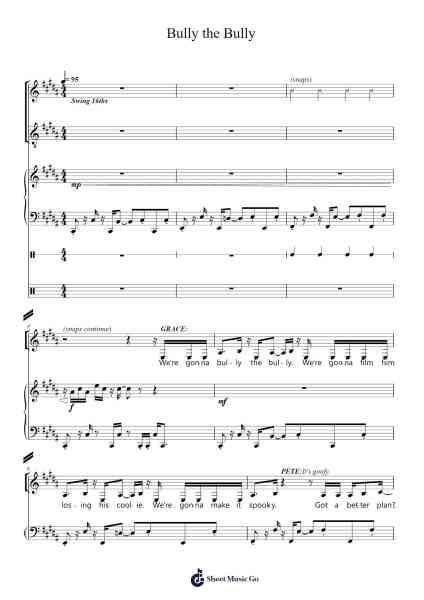 Bully the Bully Sheet Music by Jeff Blim-Arr.Twainryl