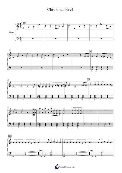 Christmas EveL Sheet Music by Stray Kids-Arr.Fordniah